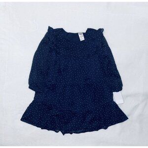 3T NWT Navy Dot Dress